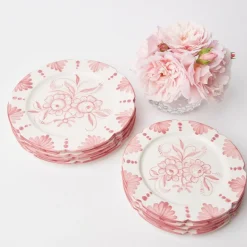 Seville Pink Gardênia Starter Plate (set of 4)