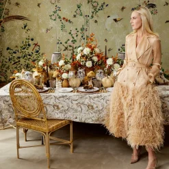 Shaded Pheasant Tablecloth