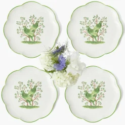 Singing Bird Starter Plates (Set of 4)