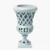 Small Adelaide Soft Blue Lattice Urn Vase