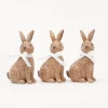 Small Rattan Rabbit (Trio)