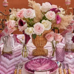 Small Rattan Urn Vase