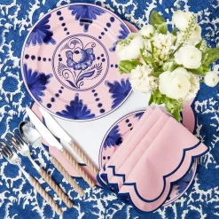 Sofia Pink Appliqué Placemats & Napkins (Set of 4)