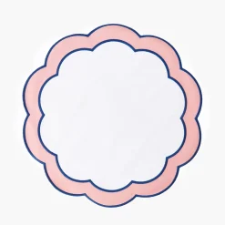 Sofia Pink Appliqué Placemats (Set of 4)