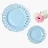 Soft Blue Lace Starter Plate