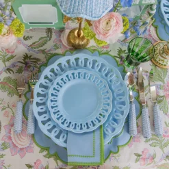 Soft Blue Lace Starter Plate