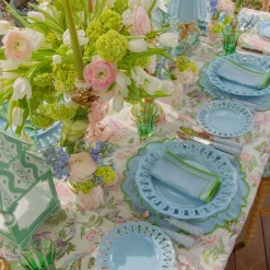 Soft Blue Lace Starter Plates (Set of 4)