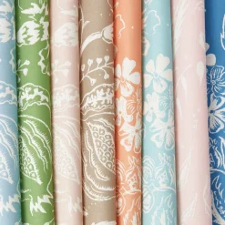 Soft Coral Chelsea Square Fabric