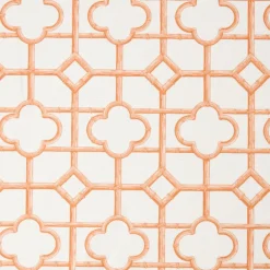 Soft Coral Shaded Bamboo Fabric