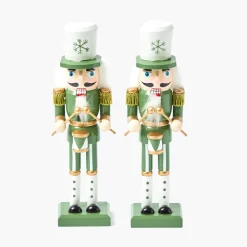 Soft Green Nutcracker (Pair)