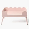 Soft Pink Lacquer Breakfast Tray