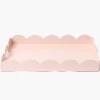 Soft Pink Lacquer Tray
