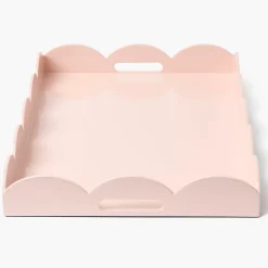Soft Pink Lacquer Tray