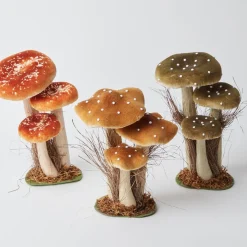 Tall Mixed Mushroom Set
