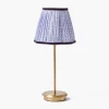Tall Rechargeable Lamp with Lilac Lotus Shade (18cm)