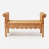 Thea Rattan Bench