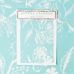 Turquoise Chelsea Square Fabric