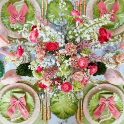 Valérie Green & Pink Placemats (Set of 4)