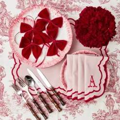 Valérie Pink Napkins (Set of 4)