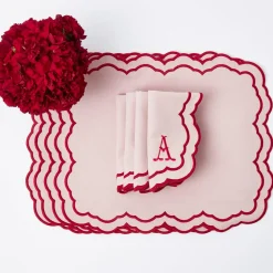 Valérie Pink Napkins (Set of 4)