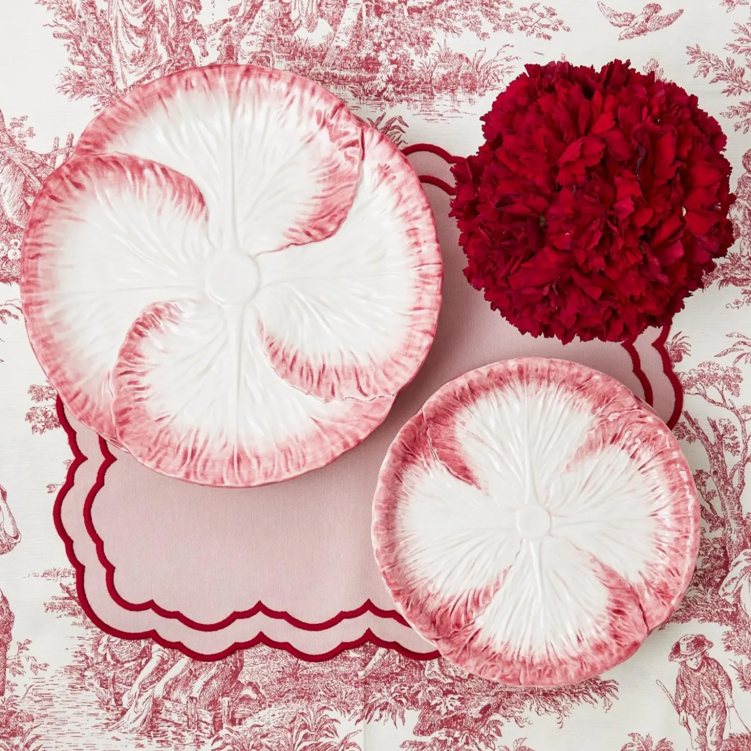 Valérie Pink Placemats (Set of 4)