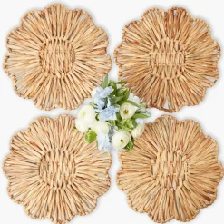 Water Hyacinth Placemats (Set of 4)