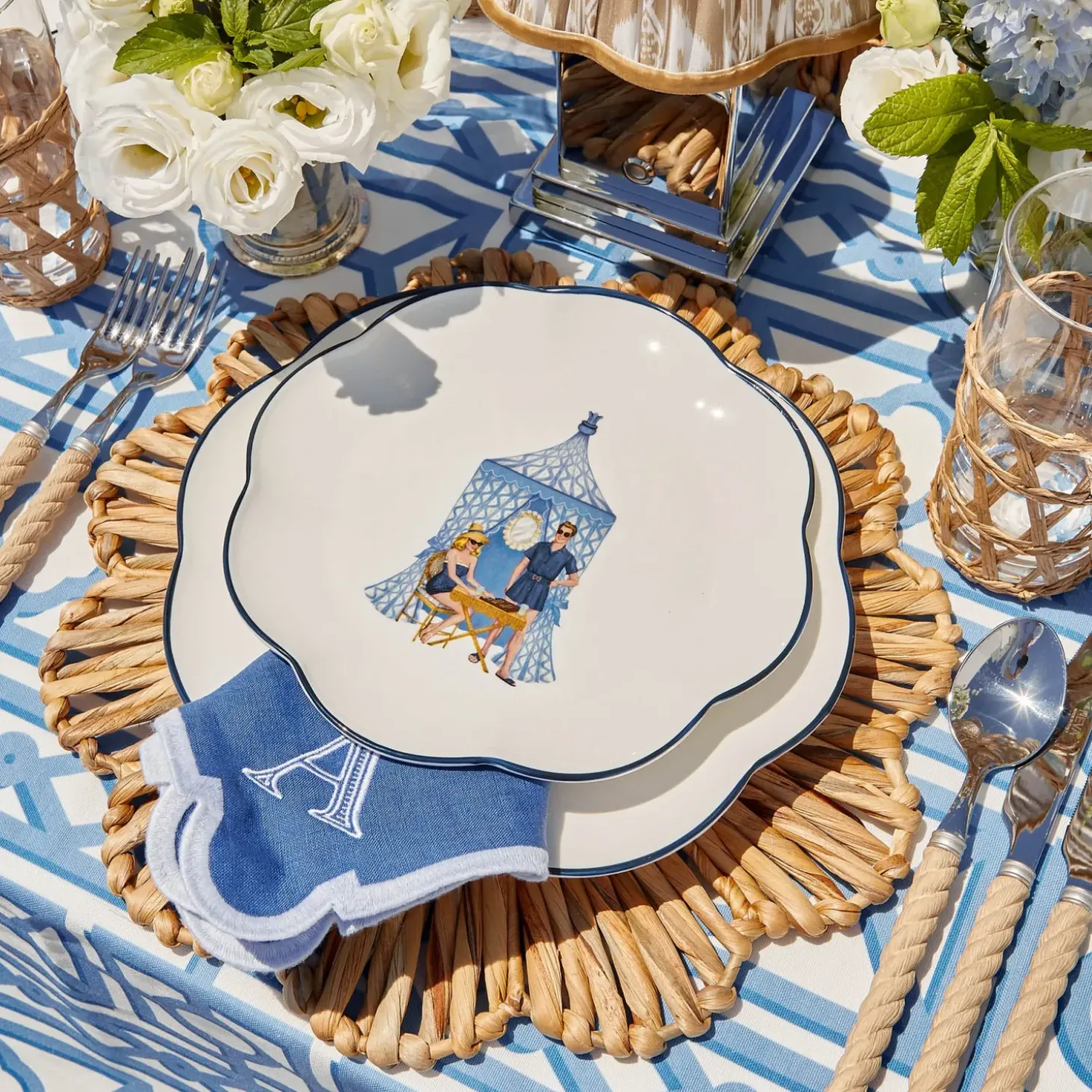 Water Hyacinth Placemats (Set of 4)