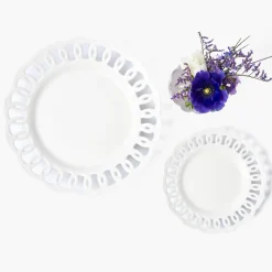 White Lace Starter Plate