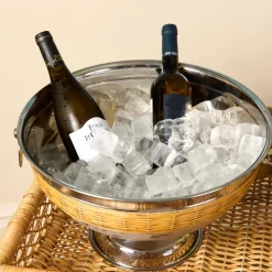 Wicker Champagne Bath