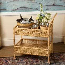 Wicker Champagne Bath