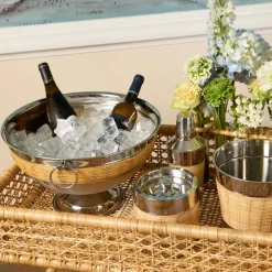 Wicker Champagne Bath
