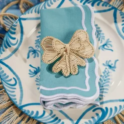 Wicker Napkin Bows (Set of 4)