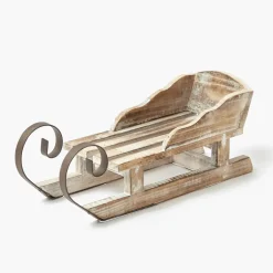 Wooden Sleigh (Set of 2)